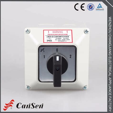 buy  cam switch     poles  terminals  protective box ipce tuv