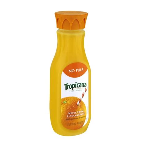 tropicana pure premium original orange juice  pulp