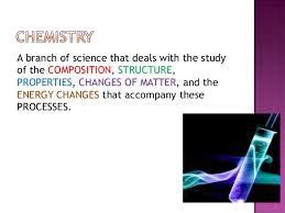 image result    chemistry  definition  importance