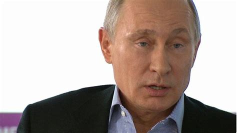 Vladimir Putin Anti Gay Law Does Not Harm Anybody Bbc News