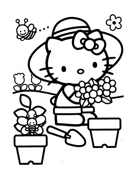 coloring pages  kitty images  pinterest  kitty