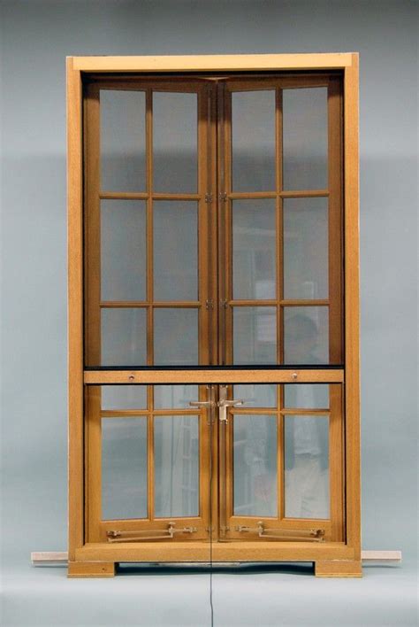 double french casement windows swing  leaving  clear opening   center mull