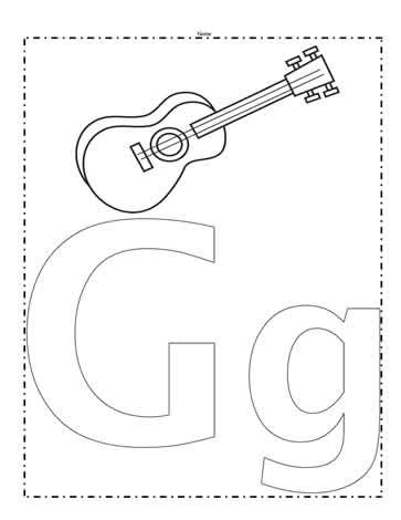 letter  coloring page worksheets