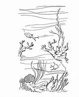 Coloring Pages Ocean Summer Scuba Diving Diver Fun Scenes Sheets Reef Color Things Activity Printable Popular Library Coloringhome sketch template