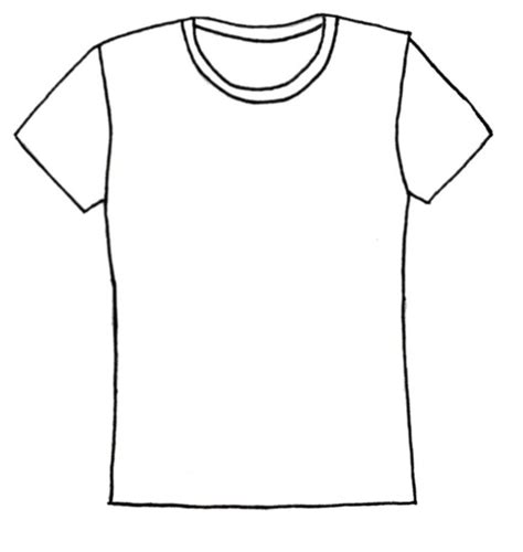 list  shirt coloring pages