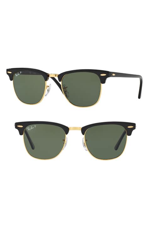 ray ban classic clubmaster mm polarized sunglasses nordstrom