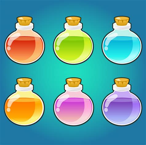 potion bottle  vector art   downloads