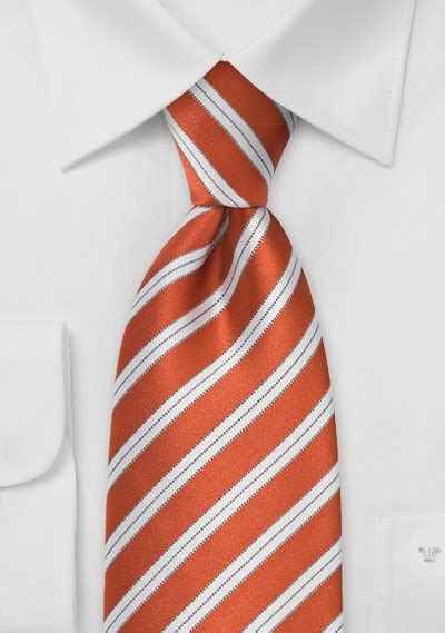 bright orange striped tie bows  tiescom