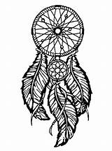 Dreamcatcher Drawing Pencil Clipartmag Coloring sketch template