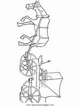 Pferdekutsche Buggy Transportmittel Malvorlage sketch template