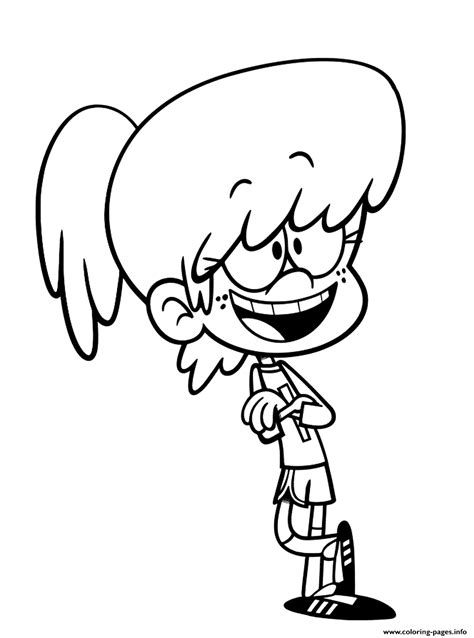 loud house coloring pages learny kids