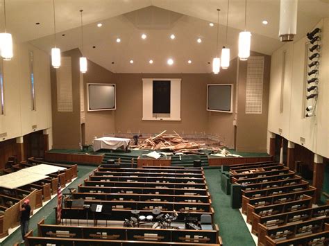 leading calvary worship center renovation