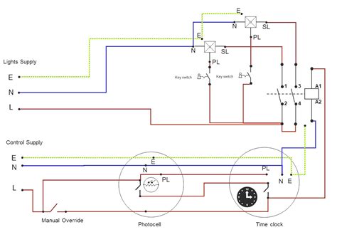 lighting contactor wiring diagram  photocell abrieliaasrokah