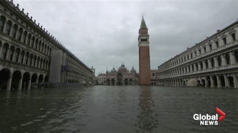 St Mark’s Square Underwater As Flood Season Begins In
