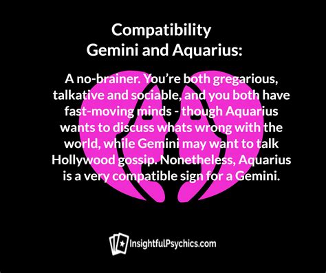 aquarius and gemini gemini compatibility aquarius