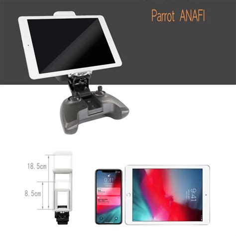 parrot anafi remote controller tablet bracket holder smartphone stents holding mount  parrot