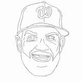 Bryce Coloring Harper Pages Mlb Trout Mike Book Designlooter Washington Drawings Color 73kb 565px Template sketch template