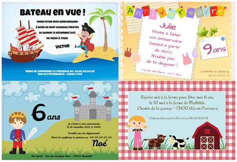 le fle des familles la fete danniversaire ecrire une invitation