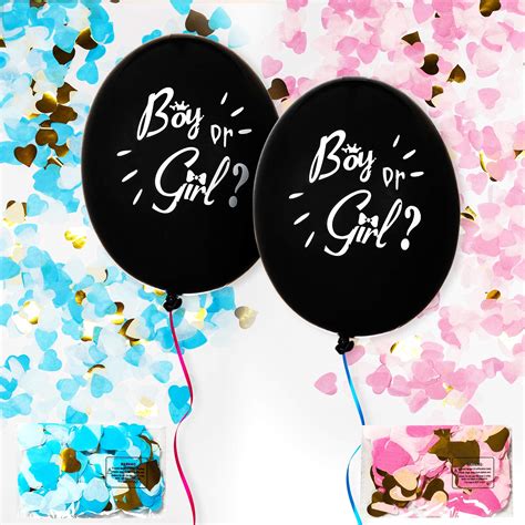 Buy Gender Reveal Ballon Party Decoration Kit Includes 2 Giant 36 Inch