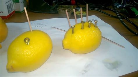 lemon battery eksperimenty youtube