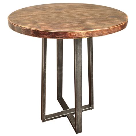 barnyard designs   table rustic solid pine wood decorative