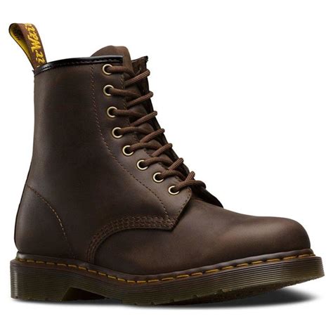 kupit botinki drmartens   eye boot standard  kozhanye vysokie klassika korichnevye