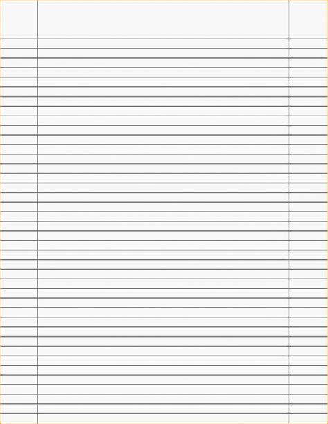 printable lined paper  template business