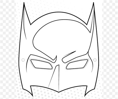 batman mask coloring book drawing superhero png xpx batman