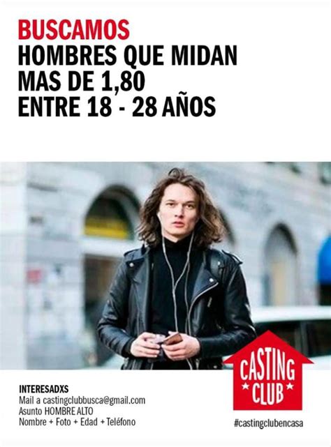Casting En Buenos Aires Se Buscan Hombres Que Midan Más De 1 80 Mts