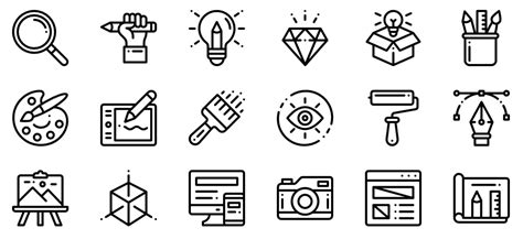 graphic design icons vector