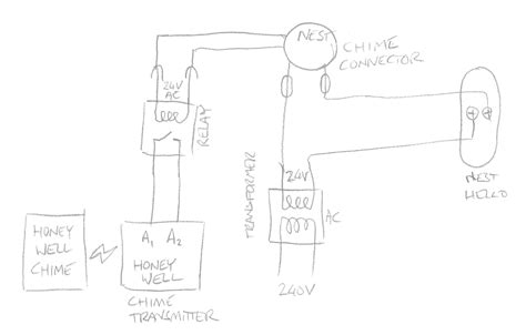 nest  wiring diagram  chime diagram nutone door chime wiring diagram full version hd