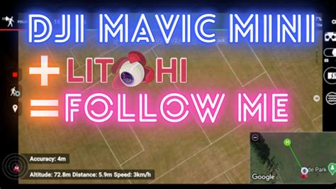 mavic mini follow  mode   crashed  drone youtube