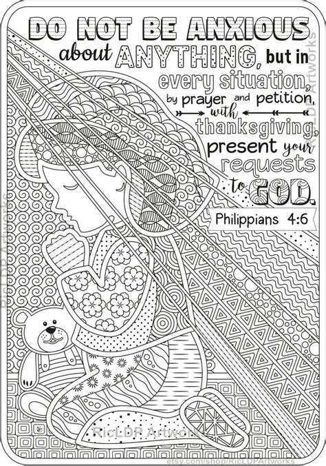 bible coloring pages philippians   psalm   scripture posters