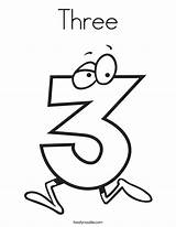 Coloring Number Pages Three Clipart Color Printable Numbers Kids Print Library Clipartmag Getcolorings Twistynoodle Comments sketch template