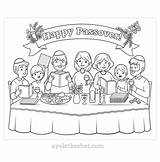 Passover Coloring Pages Seder Printable Kids Family Happy Printables Pdf First Keshet Ayelet Illustrations Cute Coloringpages sketch template