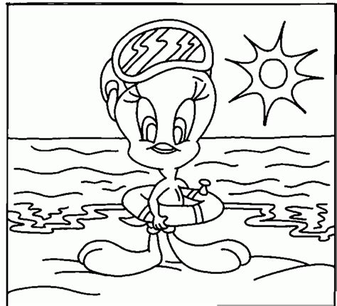 preschool summer coloring pages coloring home