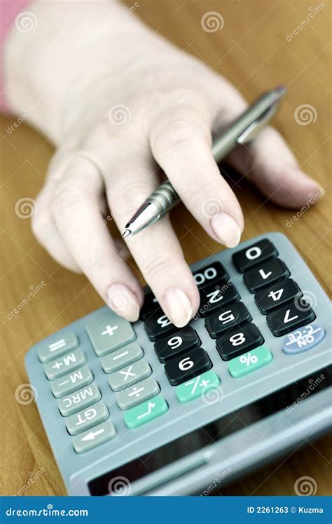 calculation stock image image  numbers concept calculator