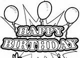 Birthday Happy Coloring Pages Sign Cards Drawing Print Grandparents Color Printable Sister Signs Boy Grandpa Boys Pooh Winnie Mobile Wallpaper sketch template