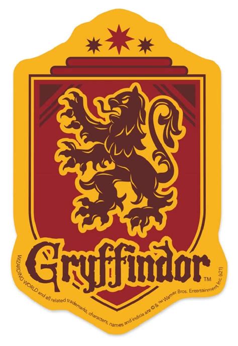 buy paper house productions harry potter gryffindor crest die cut