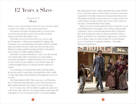 Twelve Years A Slave – Sample Page Scholastic Shop