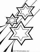 Star Coloring Pages sketch template