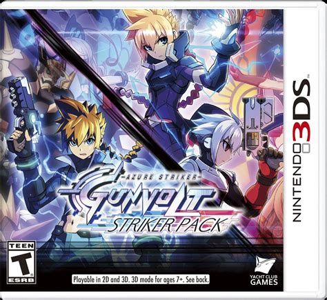 azure striker gunvolt striker pack nintendo ds nintendo ds gamestop