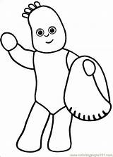 Iggle Piggle sketch template