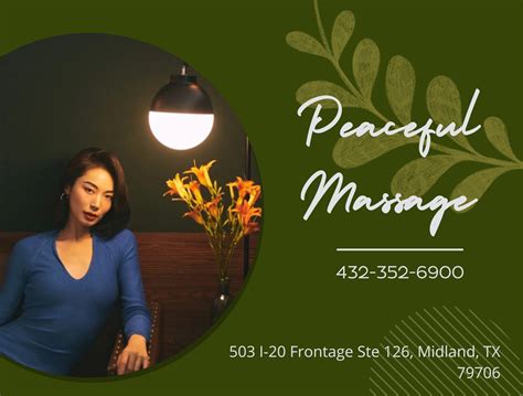 peaceful massage midland tx