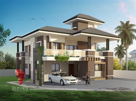 residential towers row houses township designs villa bungalow contemporary bungalow design