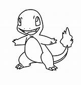 Charmander Coloring Pages Pokemon Printable Popular Getdrawings Library Clipart sketch template