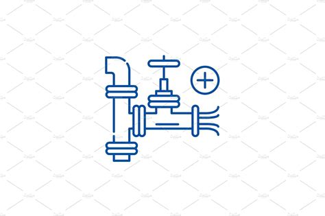 pipeline  icon concept pipeline custom designed illustrations