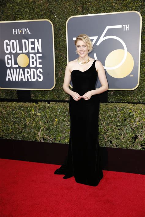 Greta Gerwig At 75th Annual Golden Globe Awards In Beverly