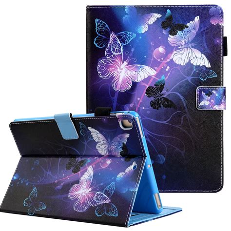 ipad   case  gen allytech pu leather slim folio flip shell kickstand full