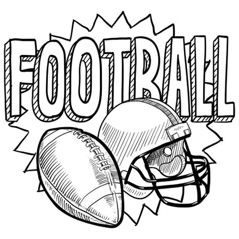 football teams coloring pages